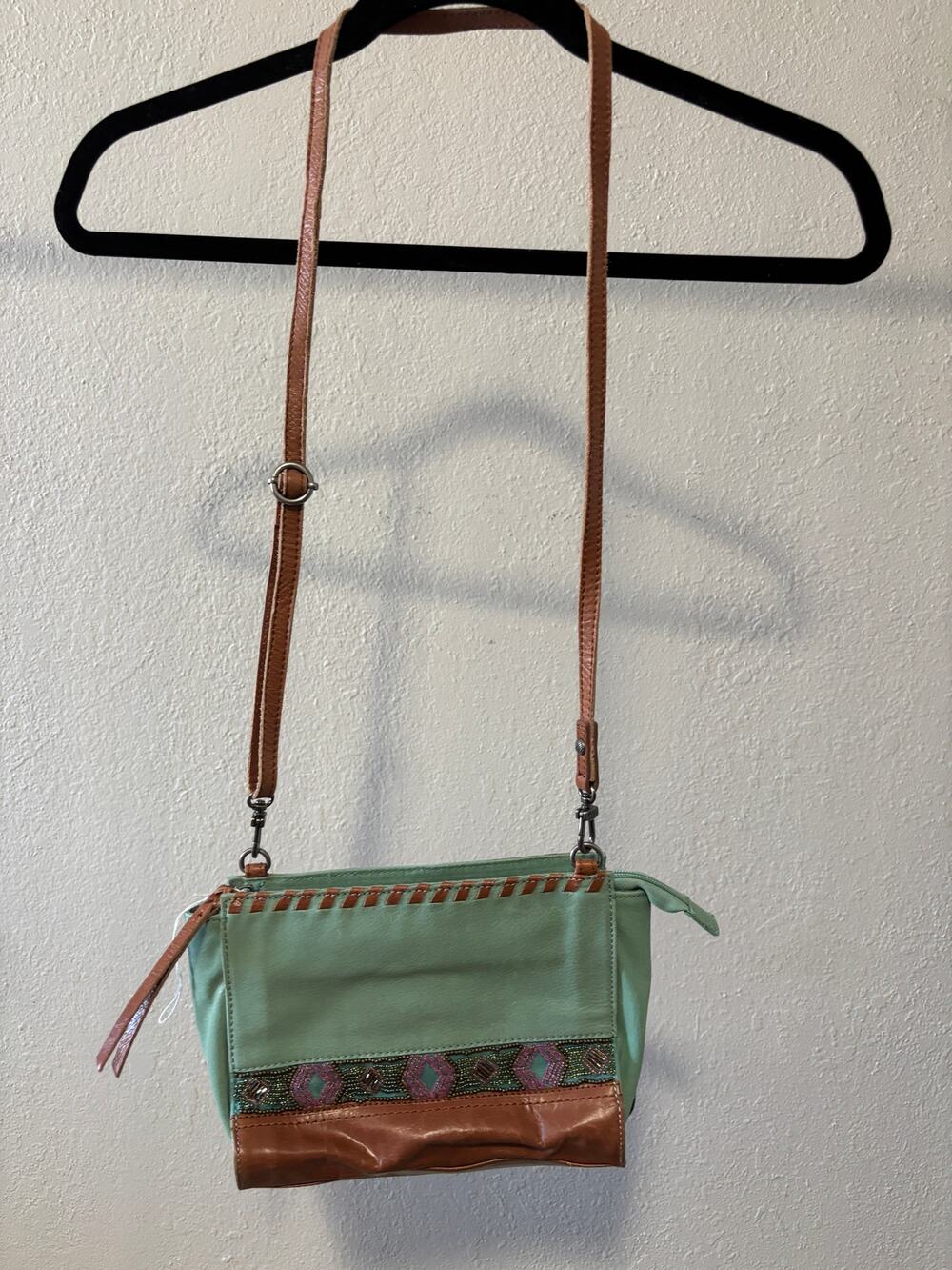 The SAK Indio Crossbody Bag Beaded Embroidered